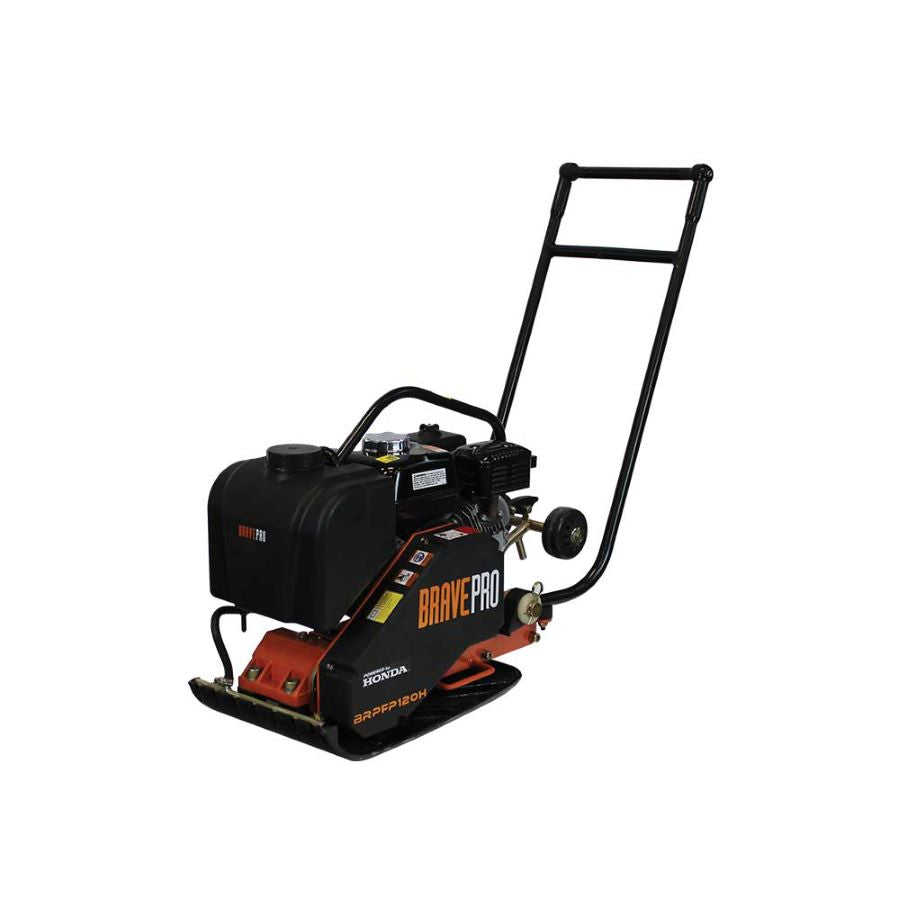 Brave pro forward plate compactor left side view