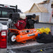 Industrial Air Compressor on the back of pickup truck