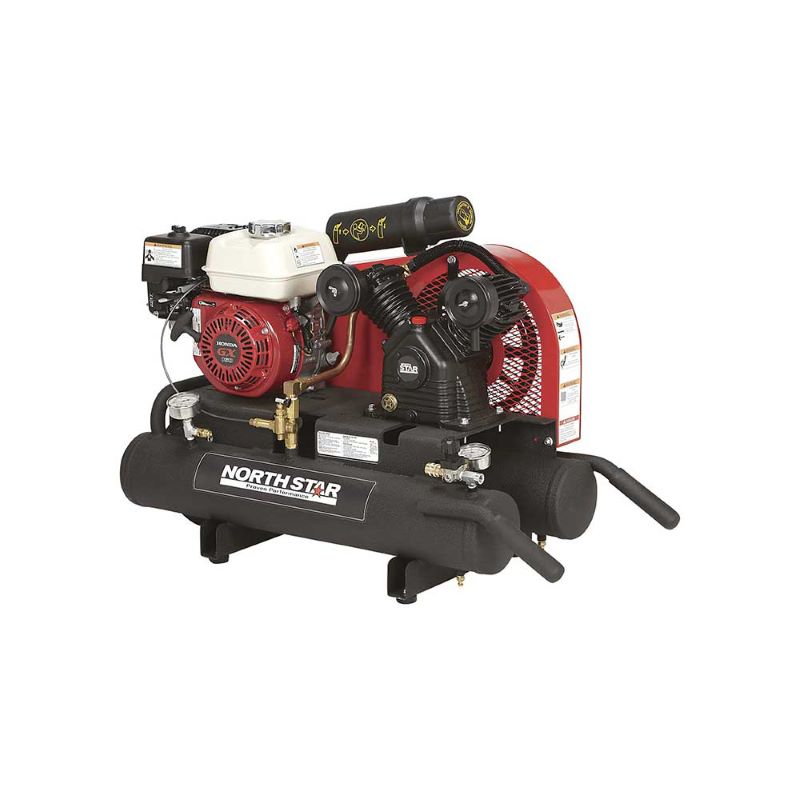 NorthStar air compressor 13.7CFM front angle view